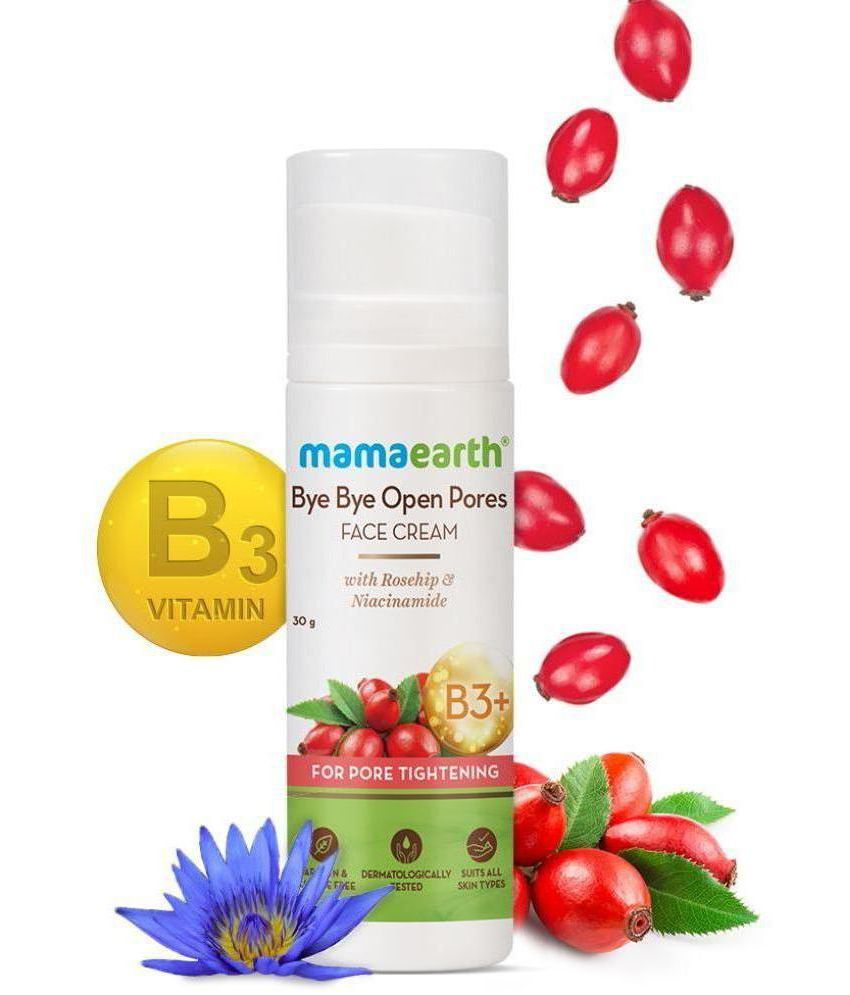     			Mamaearth Bye Bye Face Cream, For Pore Tightening with Rosehip & Niacinamide - 30 g