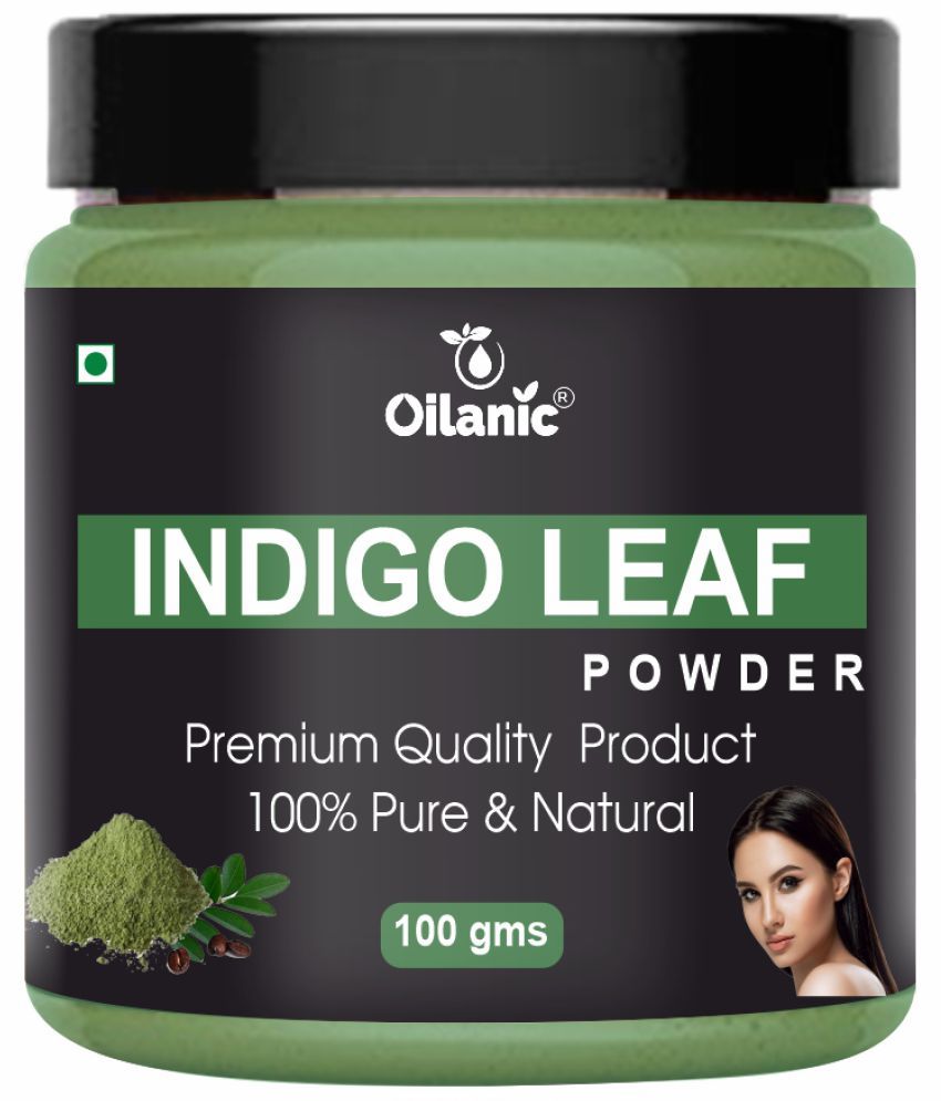     			Oilanic Natural Indigo Leaf Powder For Haircare Face Mask Masks 100 gm