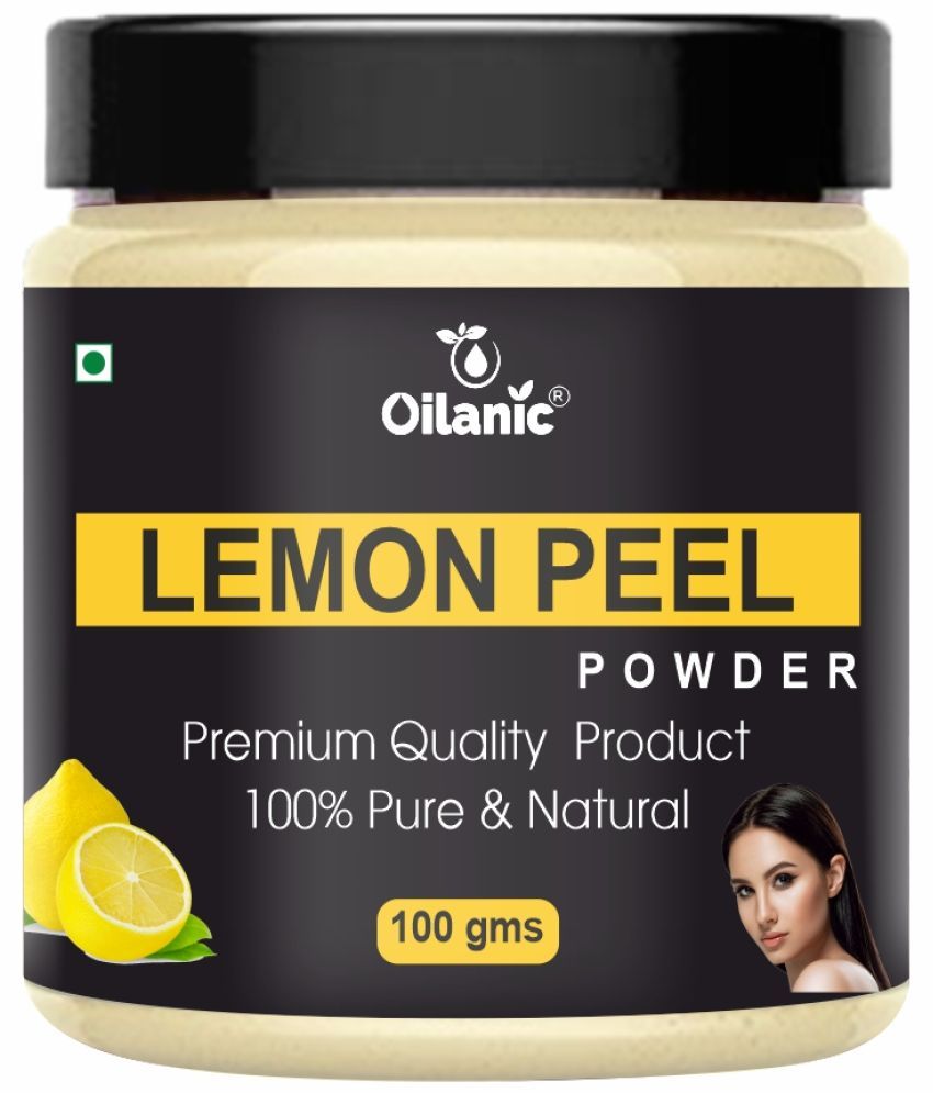     			Oilanic Natural Lemon Peel Powder For Haircare Face Mask Masks 100 gm