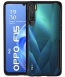 Kosher Traders Black Shock Proof Case For Oppo F15 - Air Edge