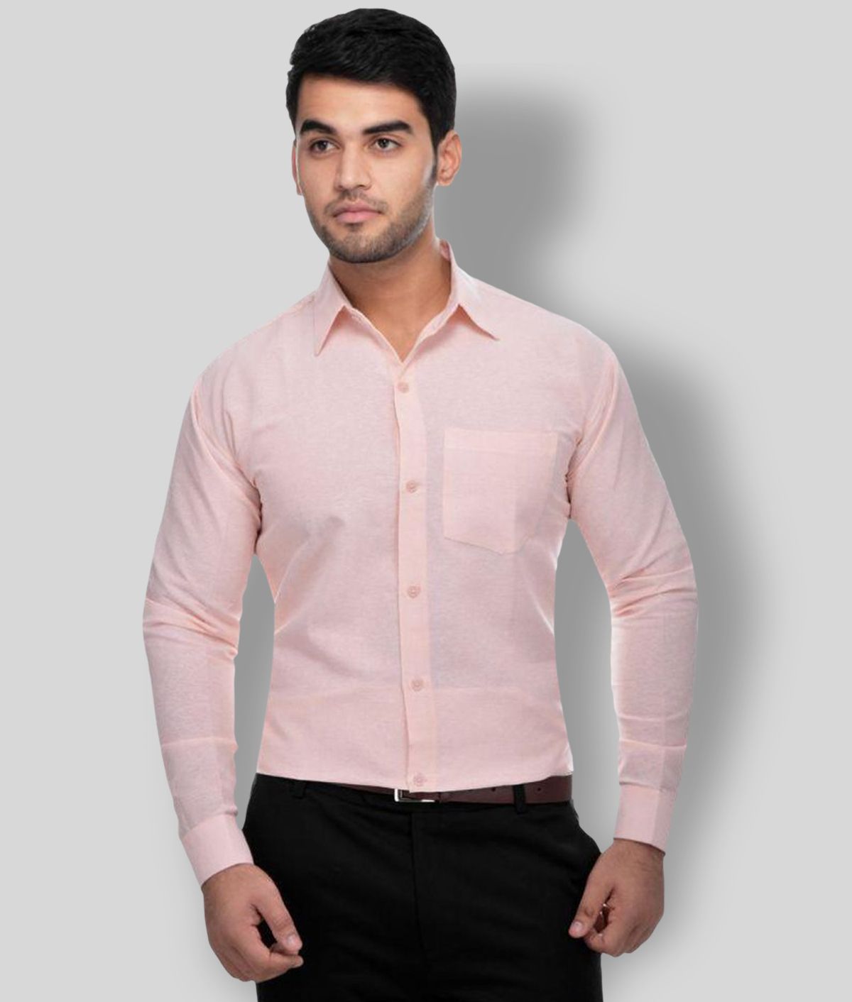     			DESHBANDHU DBK - Multicolor Cotton Regular Fit Men's Formal Shirt (Pack of 2)