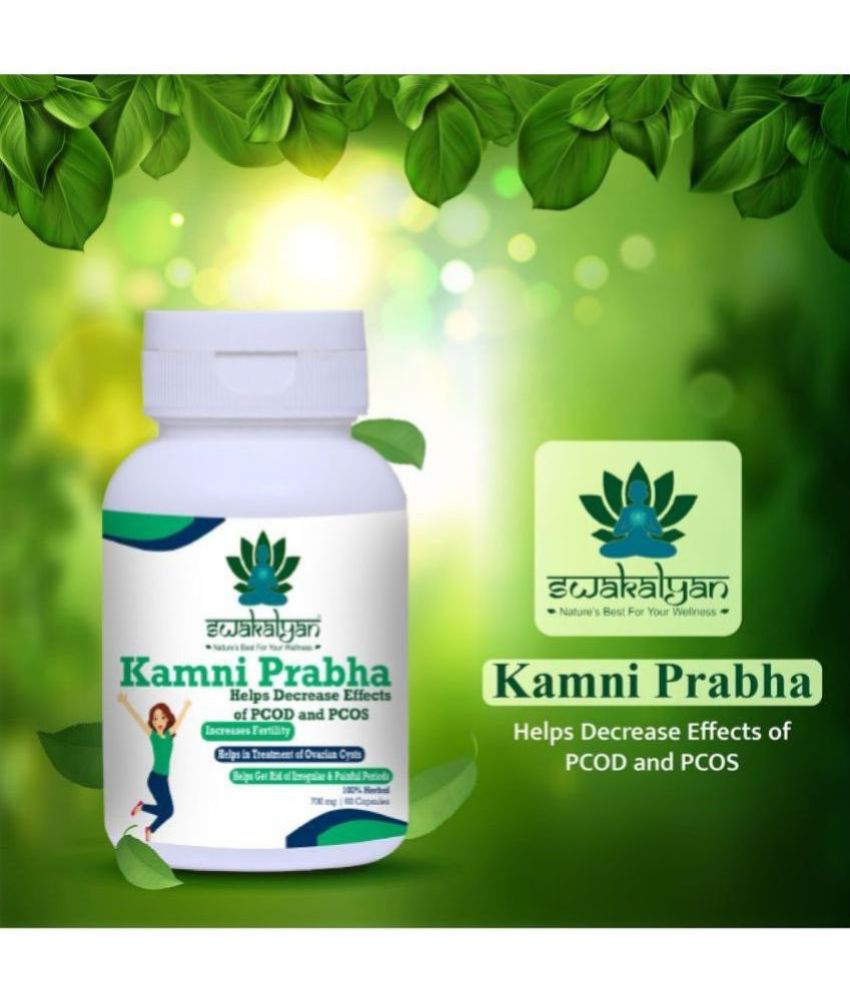 Swakalyan Kamni Prabha PCOD & PCOS Herbal Capsule 60 no.s Pack Of 1