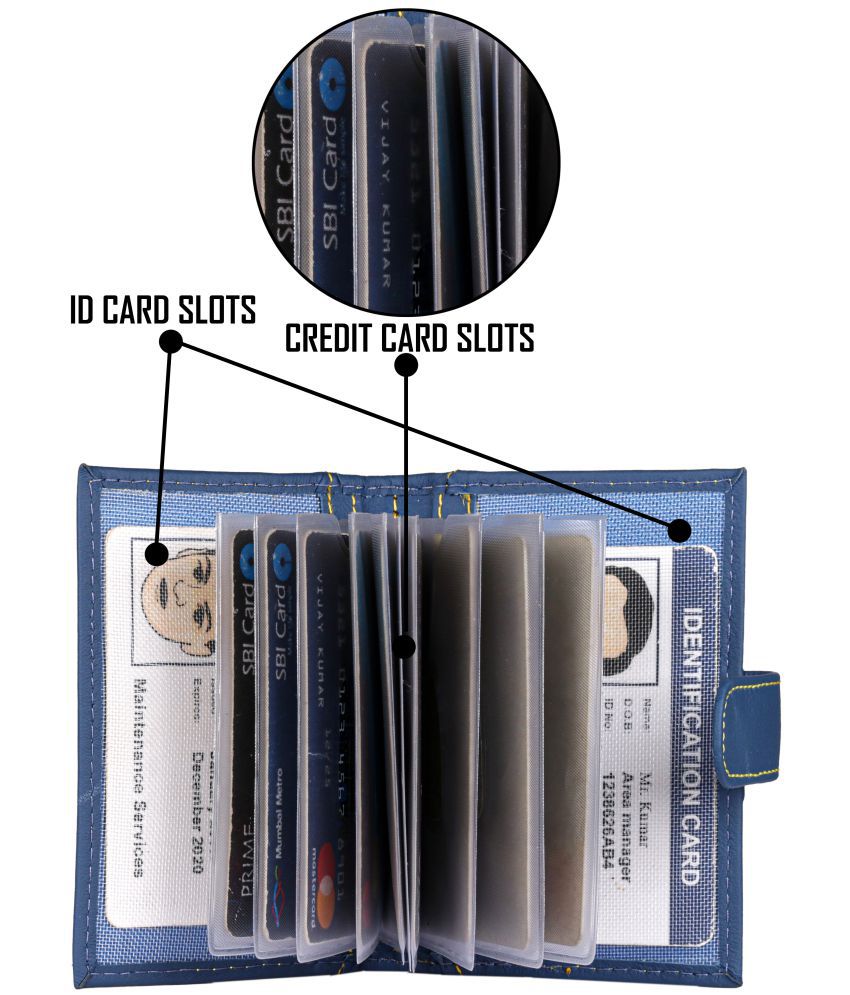     			Tough Blue Wallet