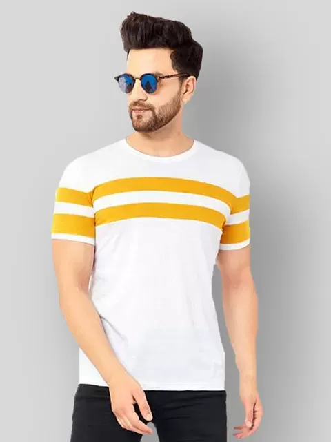 1.Buy Men's Yellow T-shirt Online