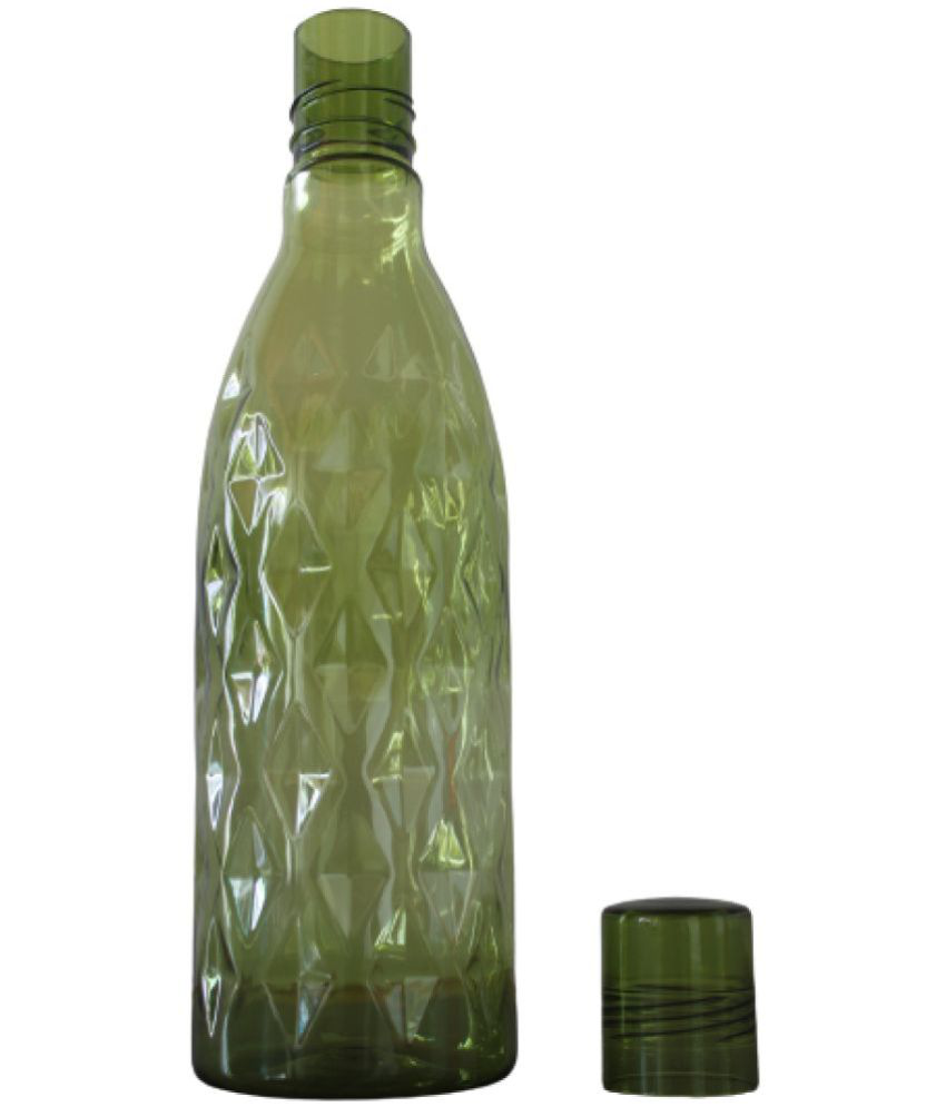     			COMBINED ASSOCIATES 1200 ML WATER BOTTLES Green 910 mL Plastic Fridge Bottle set of 4
