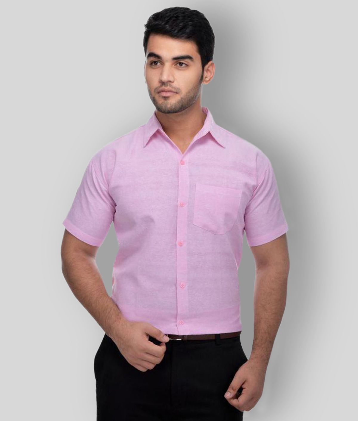     			DESHBANDHU DBK - Multicolor Cotton Regular Fit Men's Casual Shirt (Pack of 2 )