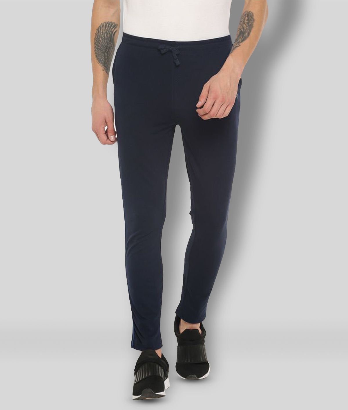     			Dollar - Navy Cotton Men's Trackpants ( Pack of 1 )