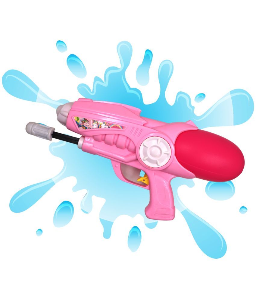     			Blaster Shape Holi Pichkari Water Gun Easy to Hold in Small Kids Hand Non Pressure Squirt Pistol Water Play Toy Pump