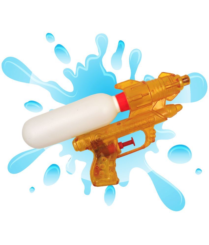     			DealBindaas Blaster Shape Holi Pichkari Water Gun Easy to Hold in Small Kids Hand Non Pressure Squirt Pistol Water Play Toy Pump