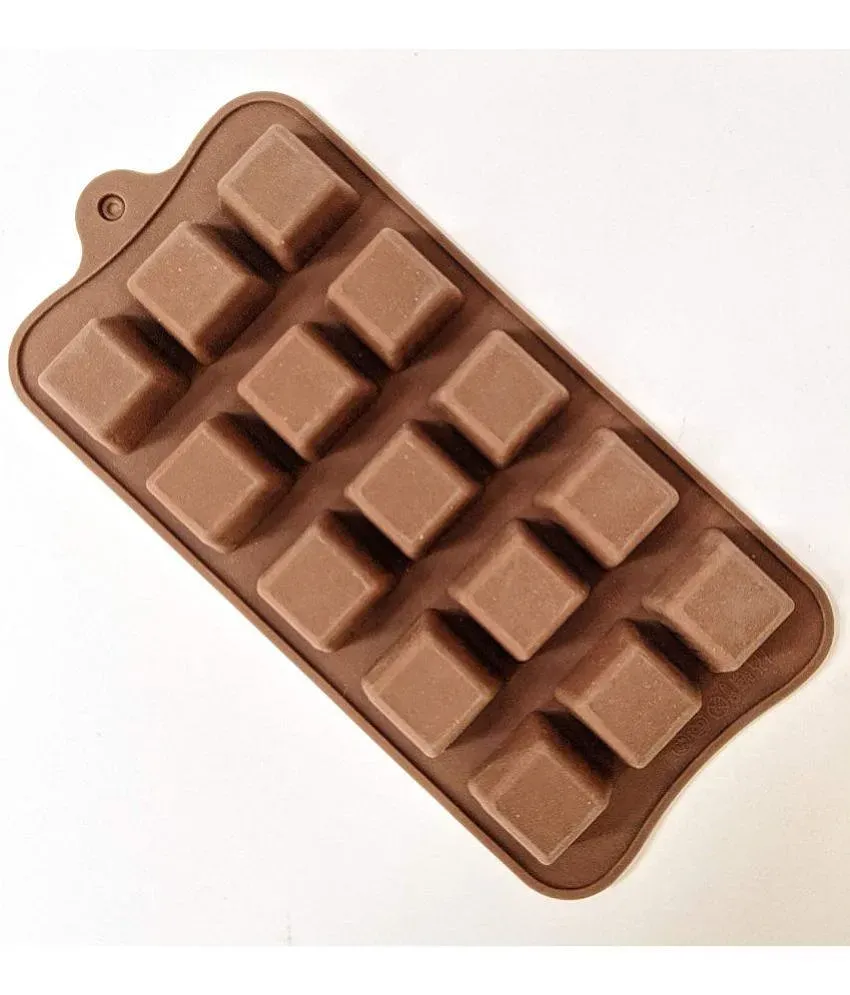 square shaped chocolate