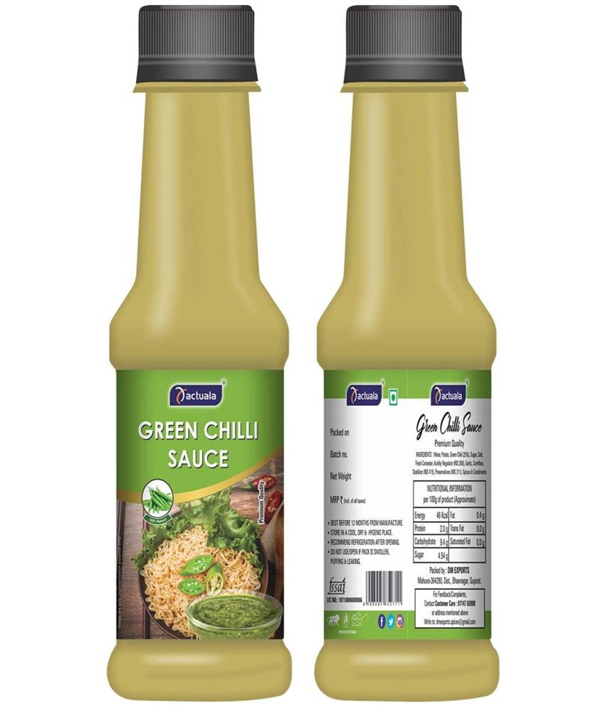 AACTUALA Red , Green Chilli, Tomato Ketchup Tomato Ketchup 1000 g Pack of 3 Buy AACTUALA Red