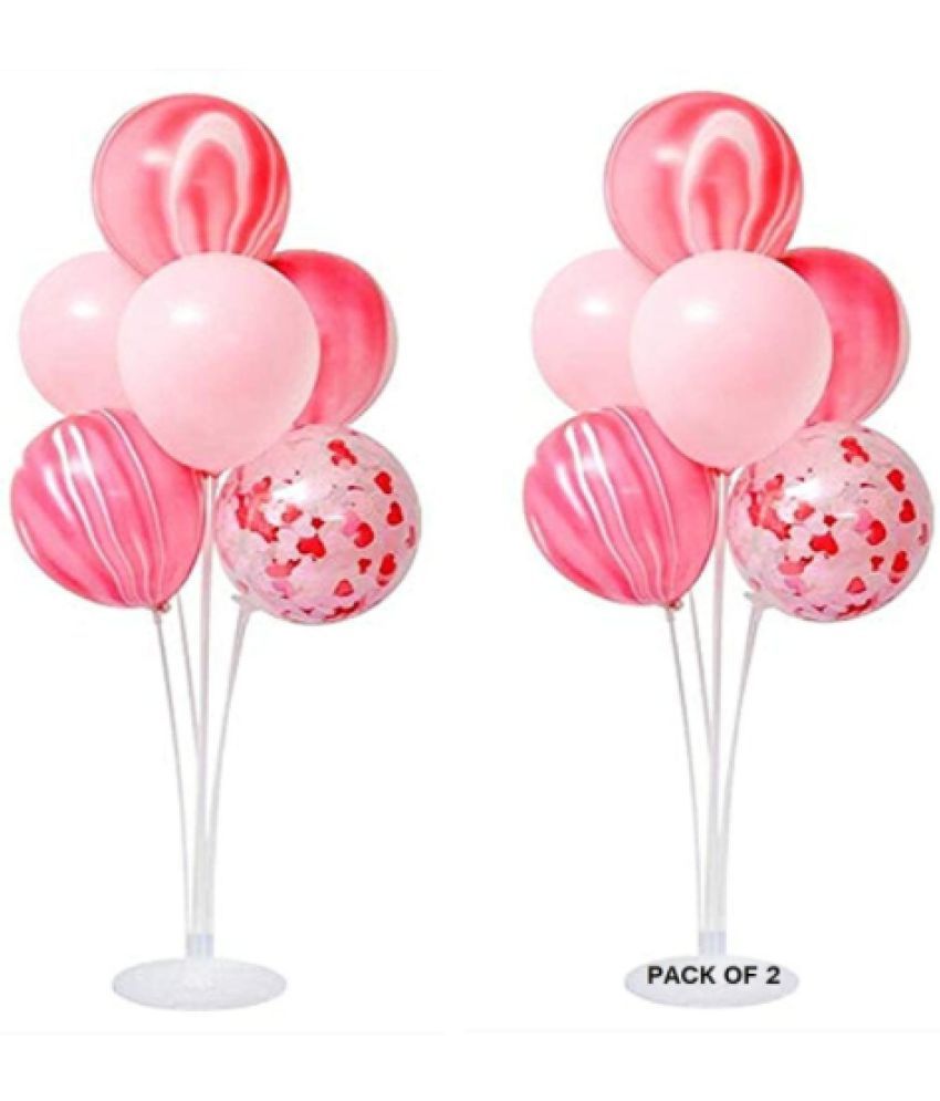     			Blooms Event Balloon Stand with Holder cups ( Pack of 2 )