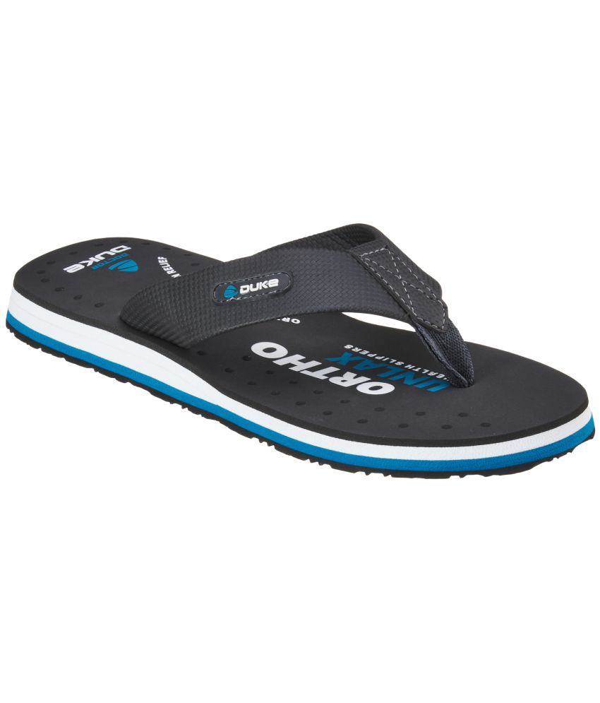     			Duke - Dark Grey Men's Thong Flip Flop