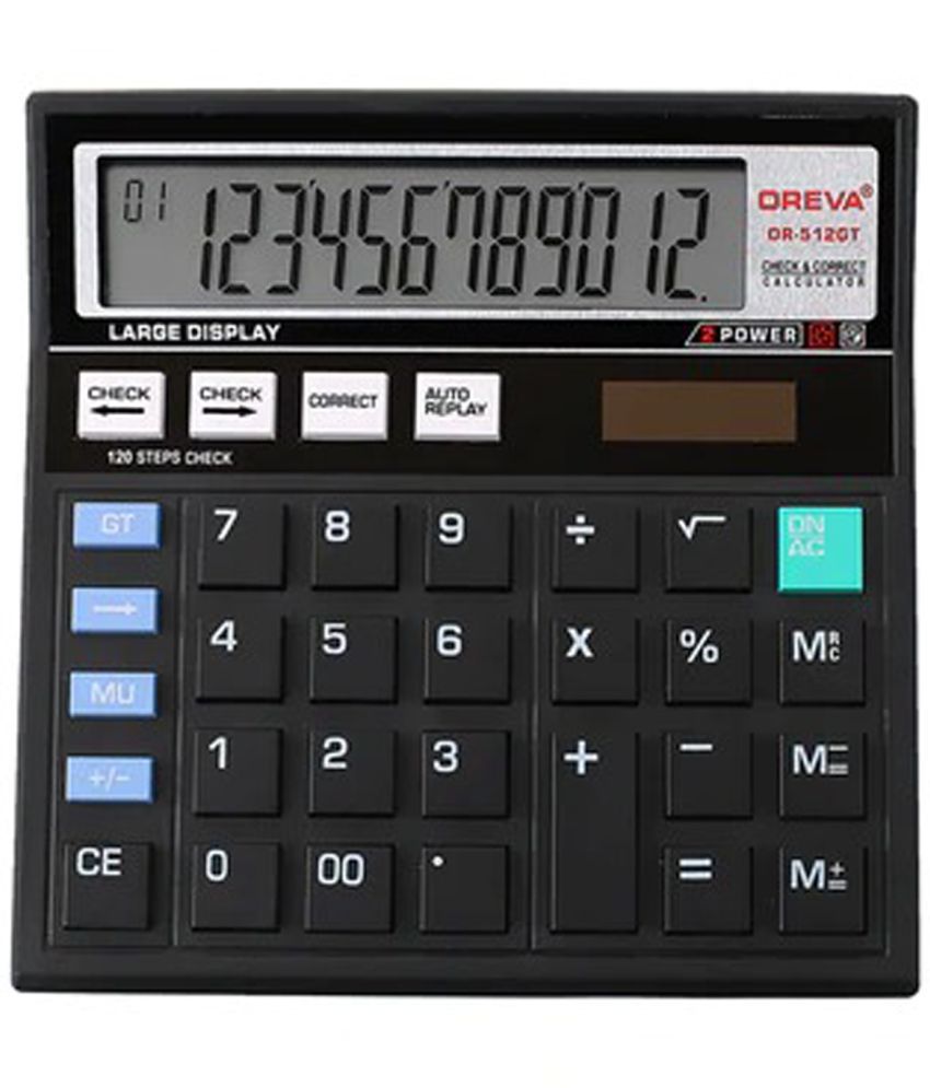     			Oreva - 12 Digits Basic Calculator