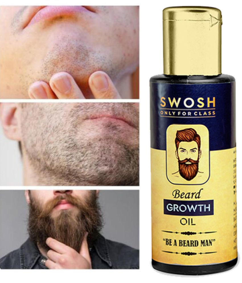 SWOSH - Promotes Beard Growth Bear Oil ( Pack of 1 )