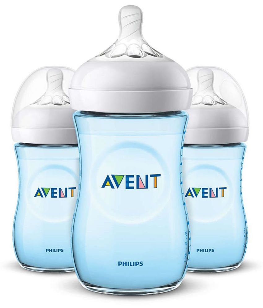 Philips Avent - 260 Blue Feeding Bottle ( Pack of 3 )
