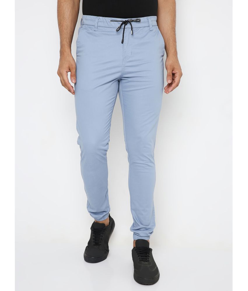 Rea-lize - Light Blue 100% Cotton Skinny Fit Men's Jeans ( Pack of 1 )