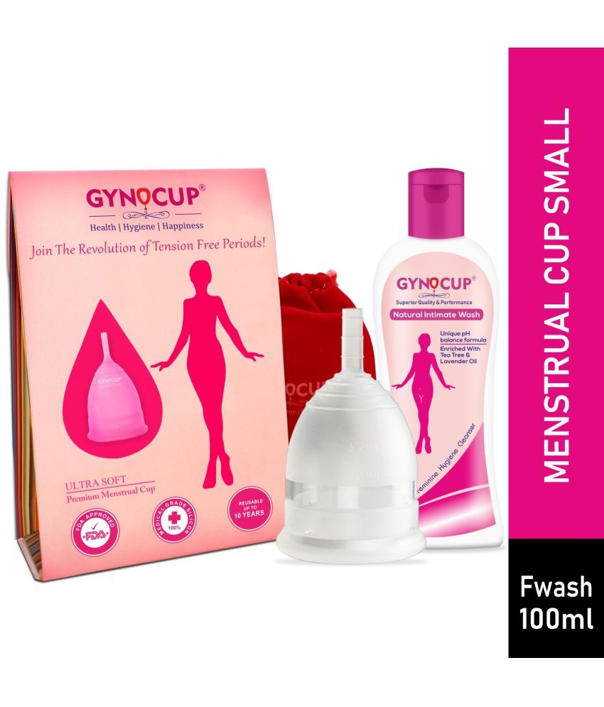 Gynocup Silicone Reusable Menstrual Cup Small Pack Of 2 Buy Gynocup Silicone Reusable 5487