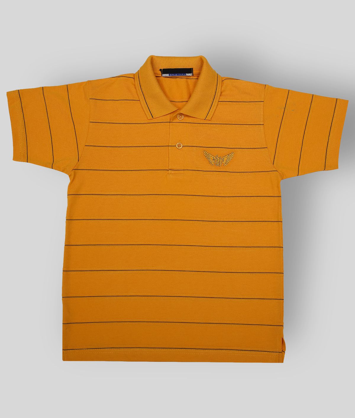     			NEUVIN - Orange Cotton Boy's Polo T-Shirt ( Pack of 1 )