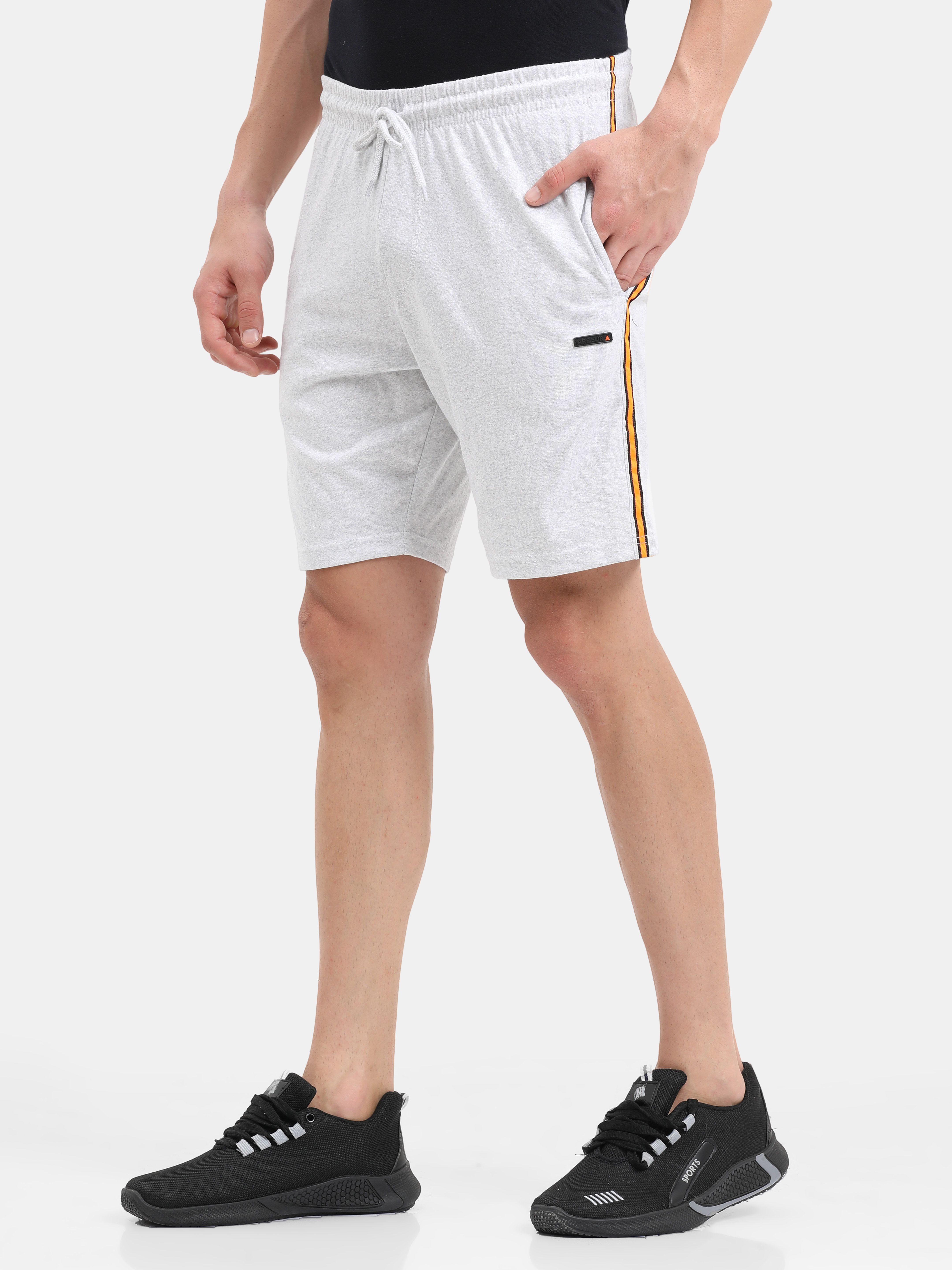     			Ardeur - Off White Cotton Blend Men's Shorts ( Pack of 1 )