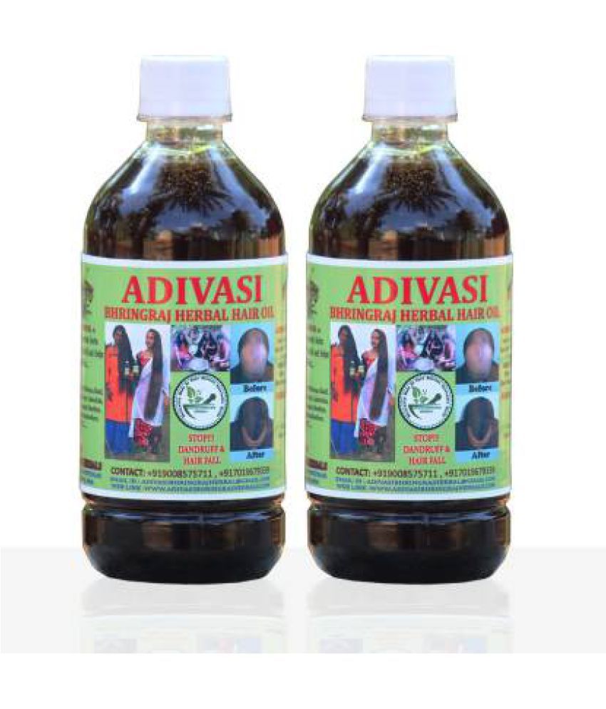     			Oilanic Adivasi Bhringraj  Hair Oil-Anti Hair Fall Combo of  125 mL Pack of 2