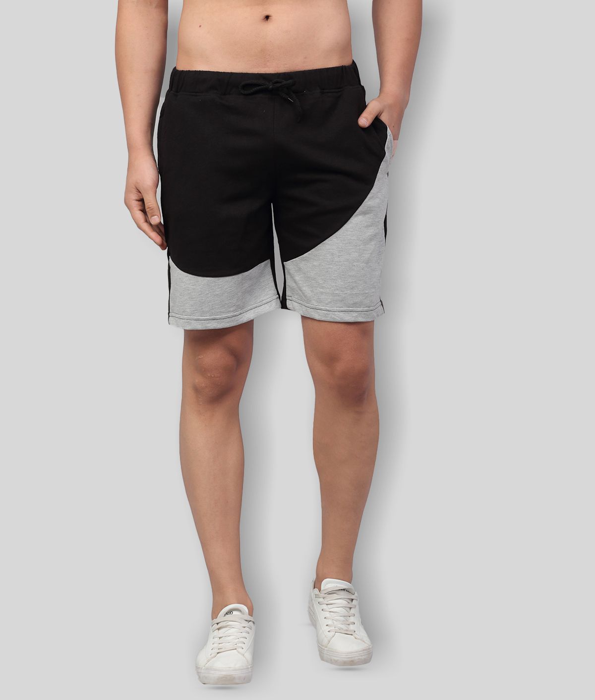 Rigo - Black Cotton Men's Shorts ( Pack of 1 )