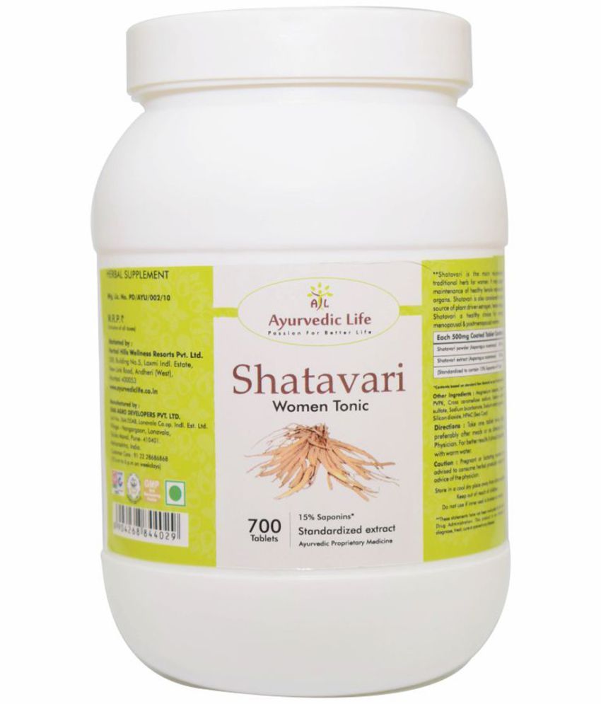     			Ayurvedic Life Shatavari Tablet 700 no.s Pack Of 1