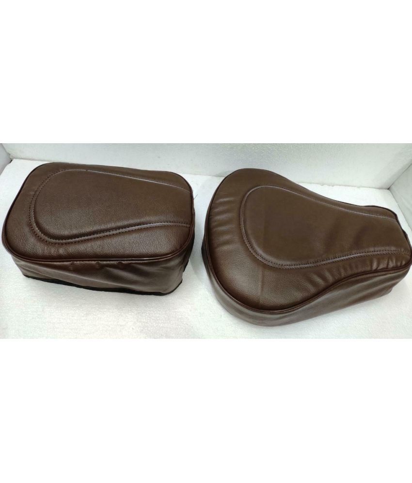     			AHL MOTORS Seat Cover Front & Rear Coffee Brown