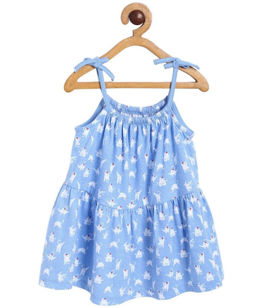     			MINI KLUB - Blue Top For Baby Girl ( Pack of 1 )