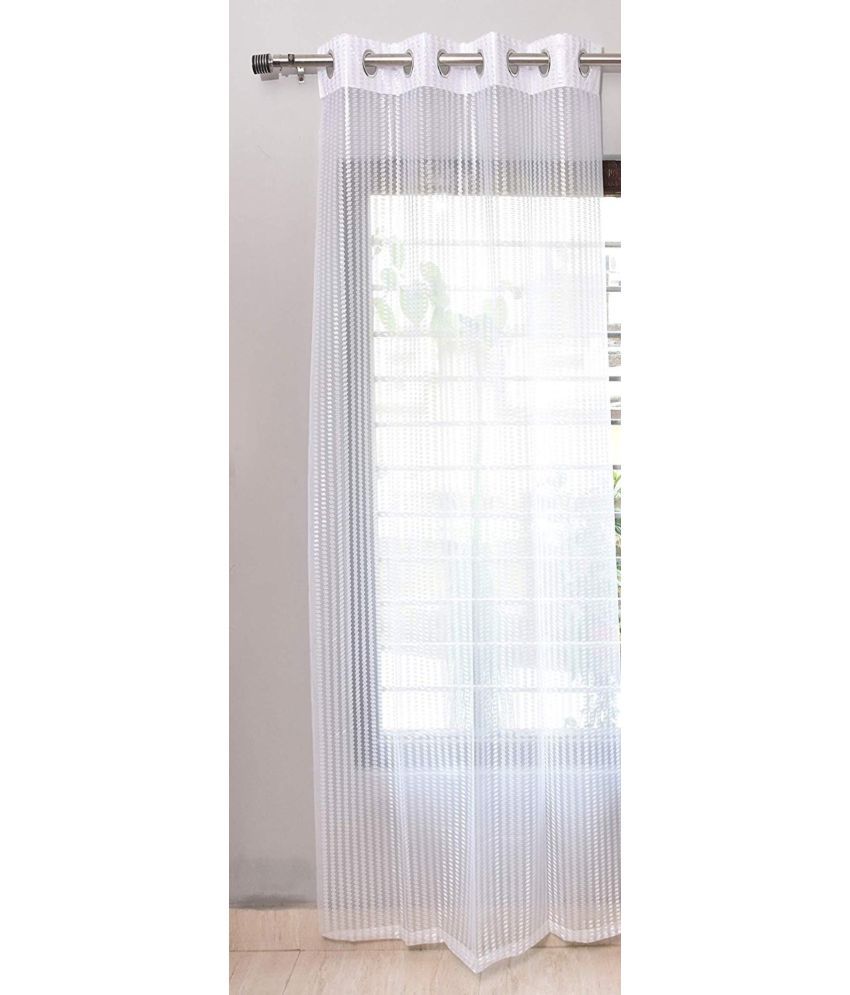     			Panipat Textile Hub Single Window Net/Tissue Curtain