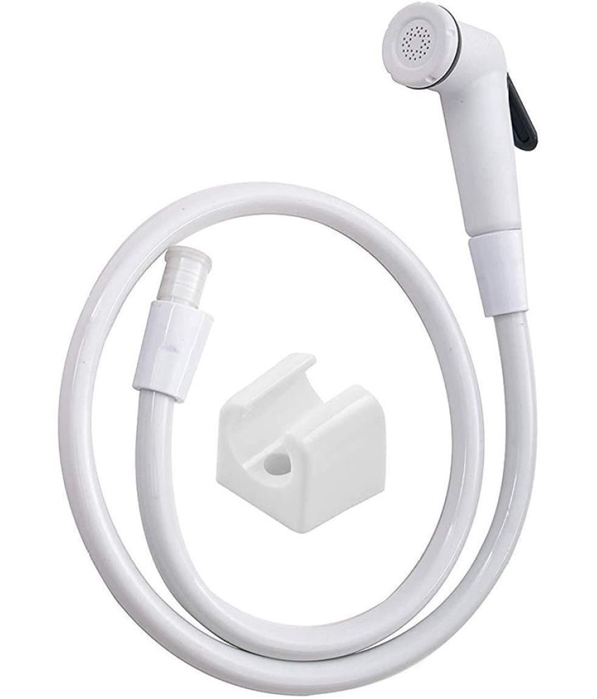     			BathEStore Health Faucet - Toilet Jet Spray Health Faucet with 1 Mtr. Flexible Hose and Wall Bracket