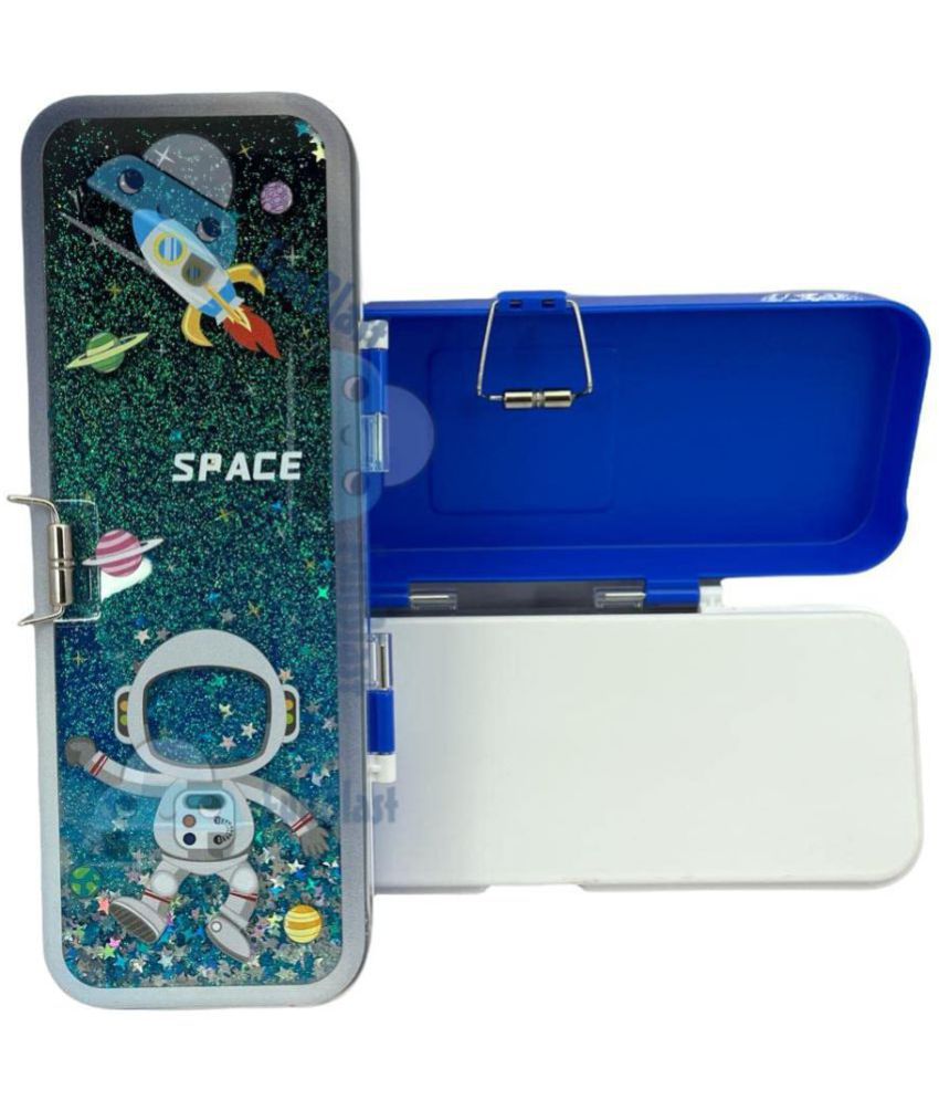     			FunBlast Pencil Box for Kids – Space Explorer Themed Pencil Case for Boys and Girls – Stationary Pencil Organizer Set for Girls/Birthday Gift/Return Gift (Space)
