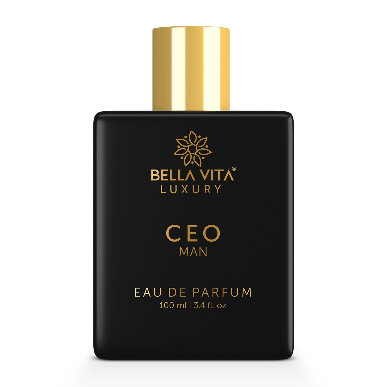 Bella Vita Organic CEO Man Eau De Parfum Office Wear for Men with long-lasting top hints of Lemon and Sugar 100 ml