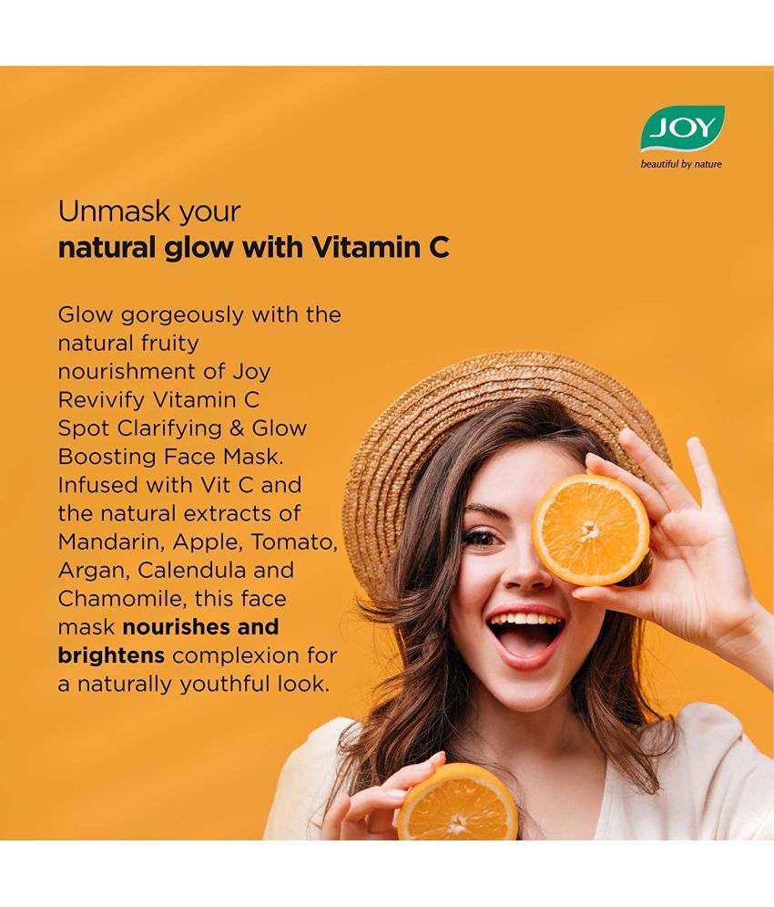 Joy Revivify Vitamin C Face Mask 250 gm, (Pack of 1) Buy Joy Revivify
