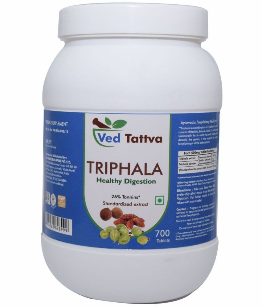     			Ved Tattva Triphala Tablet 700 No.S Pack of 1