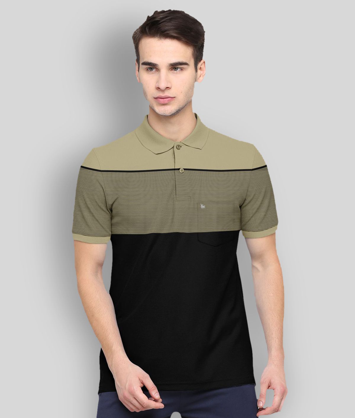     			BULLMER - Multicolor Cotton Regular Fit Men's Polo T Shirt ( Pack of 1 )