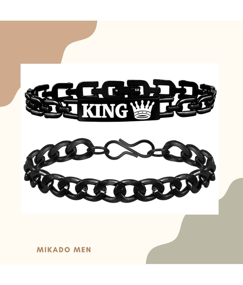     			Mikado - Black Bracelet ( Pack of 2 )