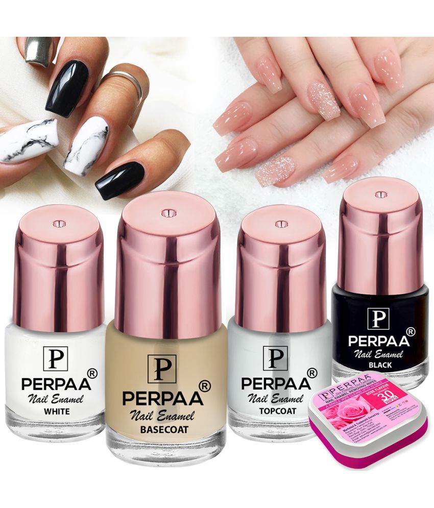     			Perpaa Perpaa Nail Polish Copper Glossy Pack of 4 400 mL