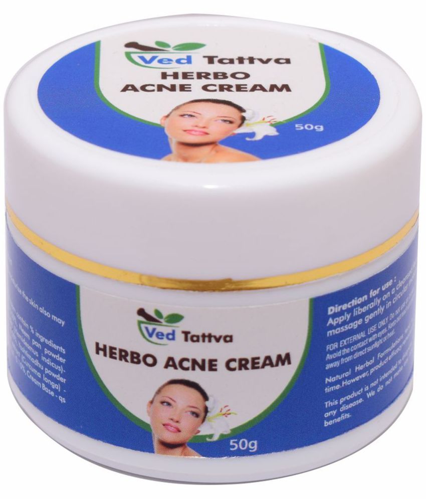     			Ved Tattva Herbo Acne Cream Paste 50 Gm Pack of 1