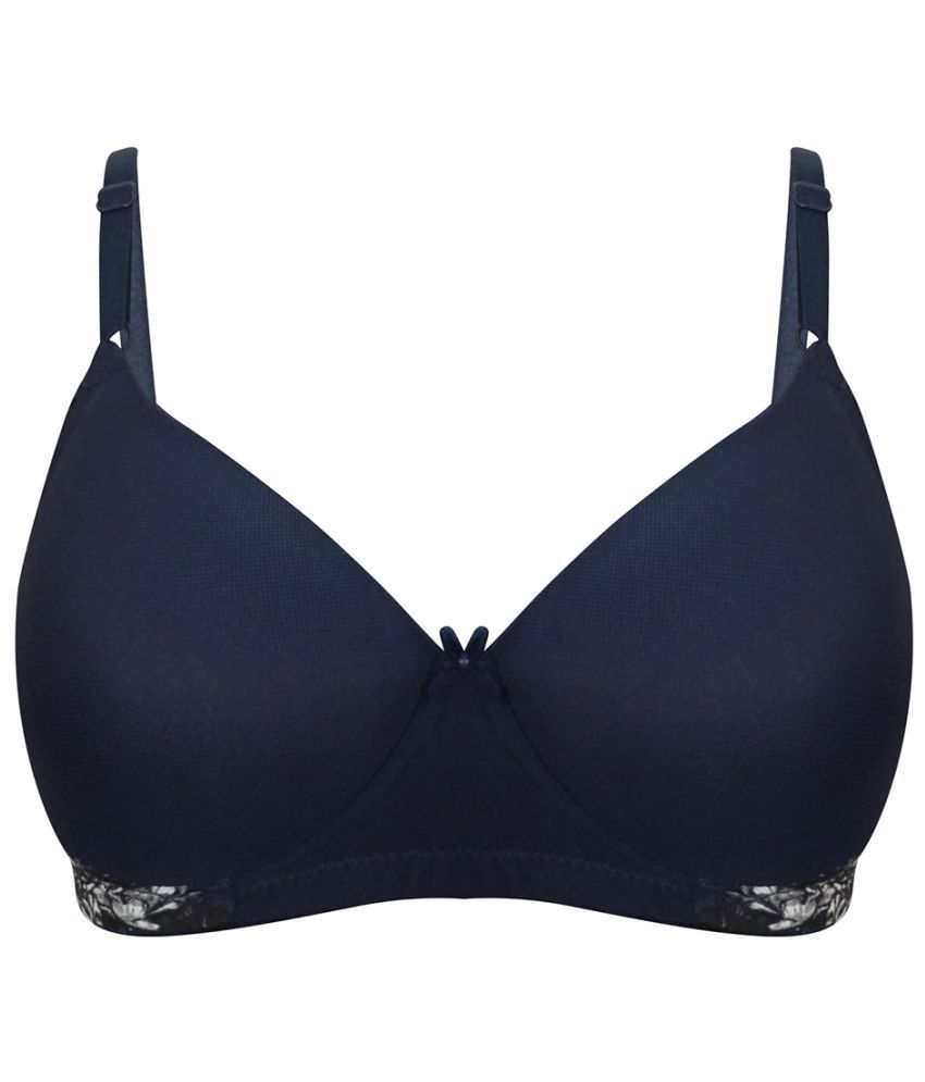     			Clovia Nylon Non Padded Women's T-Shirt Bra ( Blue )