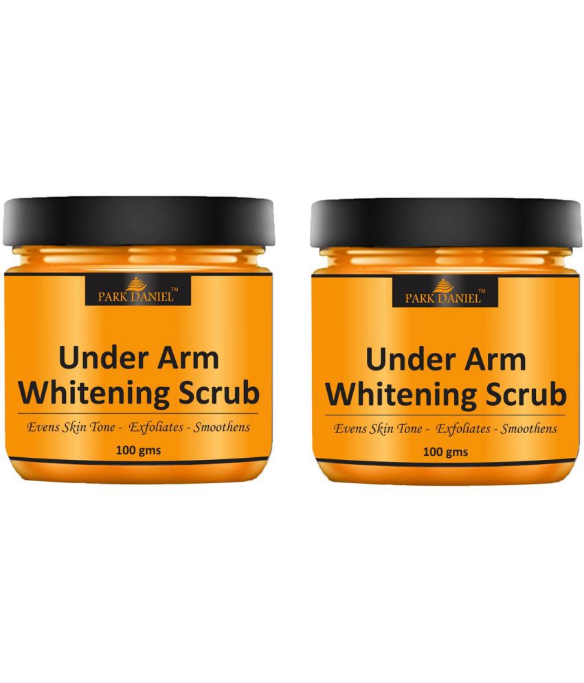     			Park Daniel Underarms Black Spot Removal Body Scrub For Skin Whitening Scrub & Exfoliators 100 gm Pack of 2