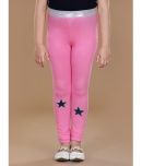 StyleStone Pack of 1 Girls Lycra Leggings ( Pink )