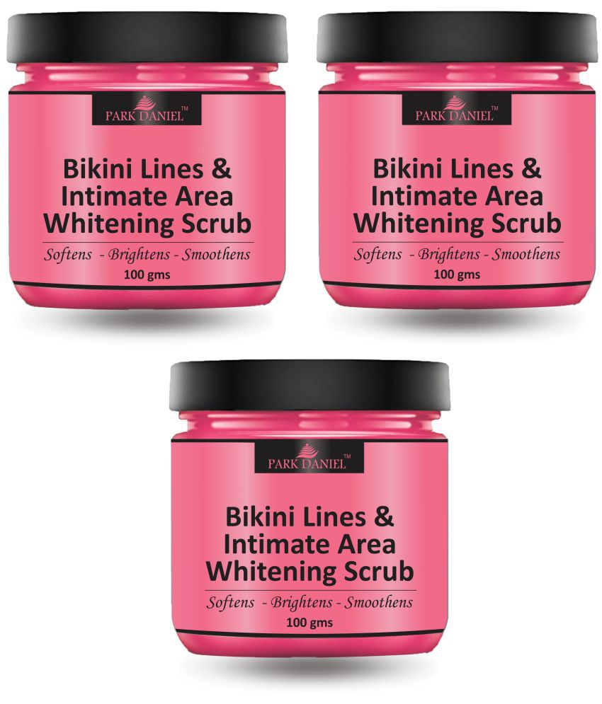     			Park Daniel Bikini Lines Intimate Area Body Scrub For Skin Whitening Scrub & Exfoliators 100 gm Pack of 3