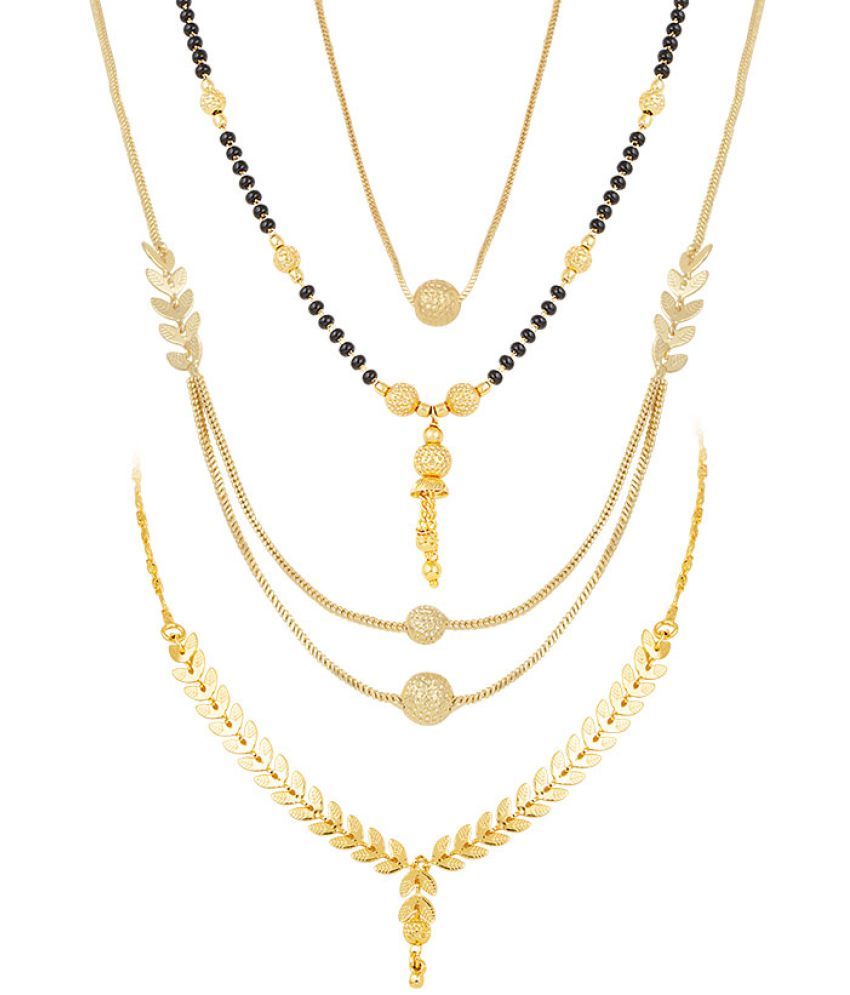     			Sukkhi - Gold Mangalsutra ( Pack of 4 )