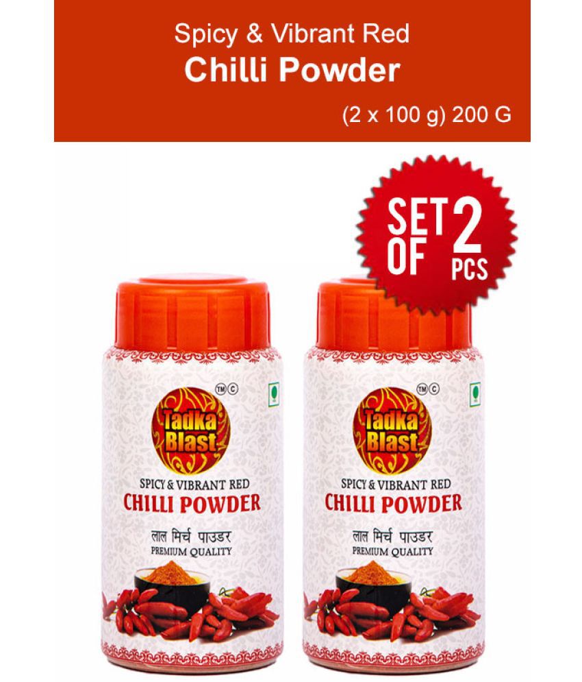 Tadka Blast Spicy Chilli Powder 100 gm Pack of 2