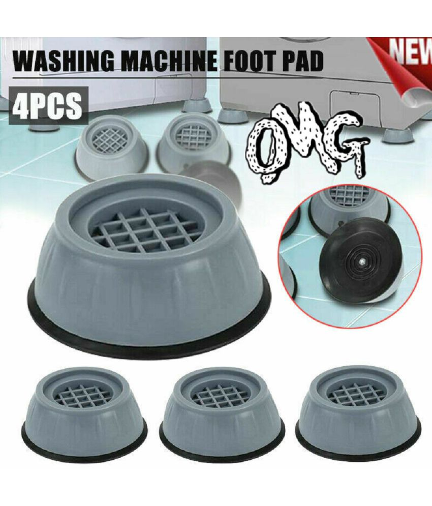     			ZURU BUNCH 4Pcs Universal Fixed Non-Slip Pad Anti Vibration Feet Pads Washing Machine Support Dampers Stand Accessories