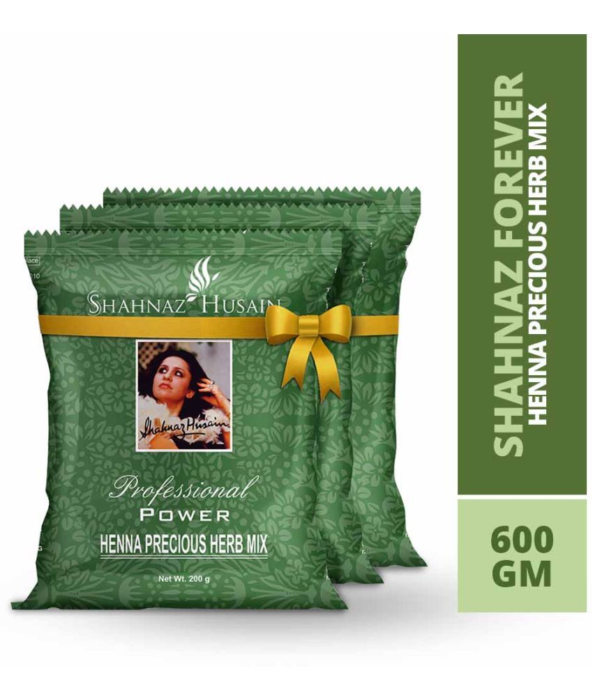     			Shahnaz Husain Forever Henna Precious Herb Mix 3x200g(Combo Pack)