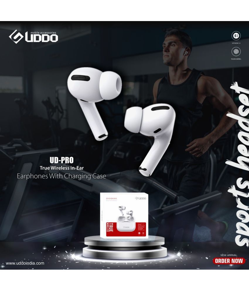 UDDO - White True Wireless Headphones (Pack of 1)
