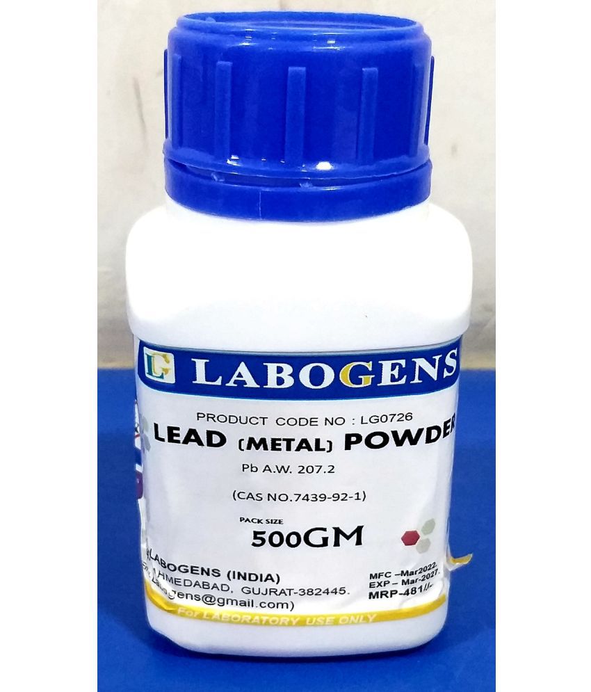     			LABOGENS  LEAD (metal) POWDER 500GM