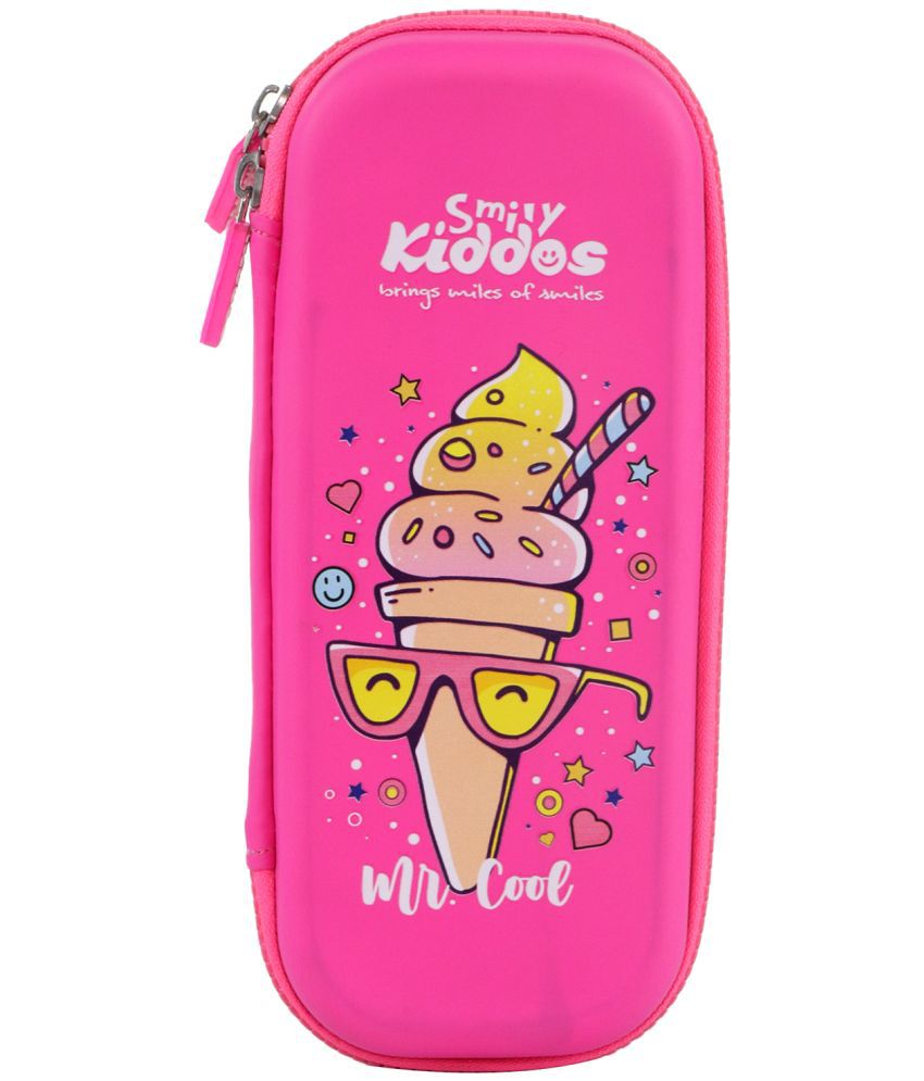     			Smily Kiddos Small Pencil case - ice cream pink